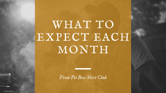 BBQ Shirt of the Month Club: What to Expect Each Month