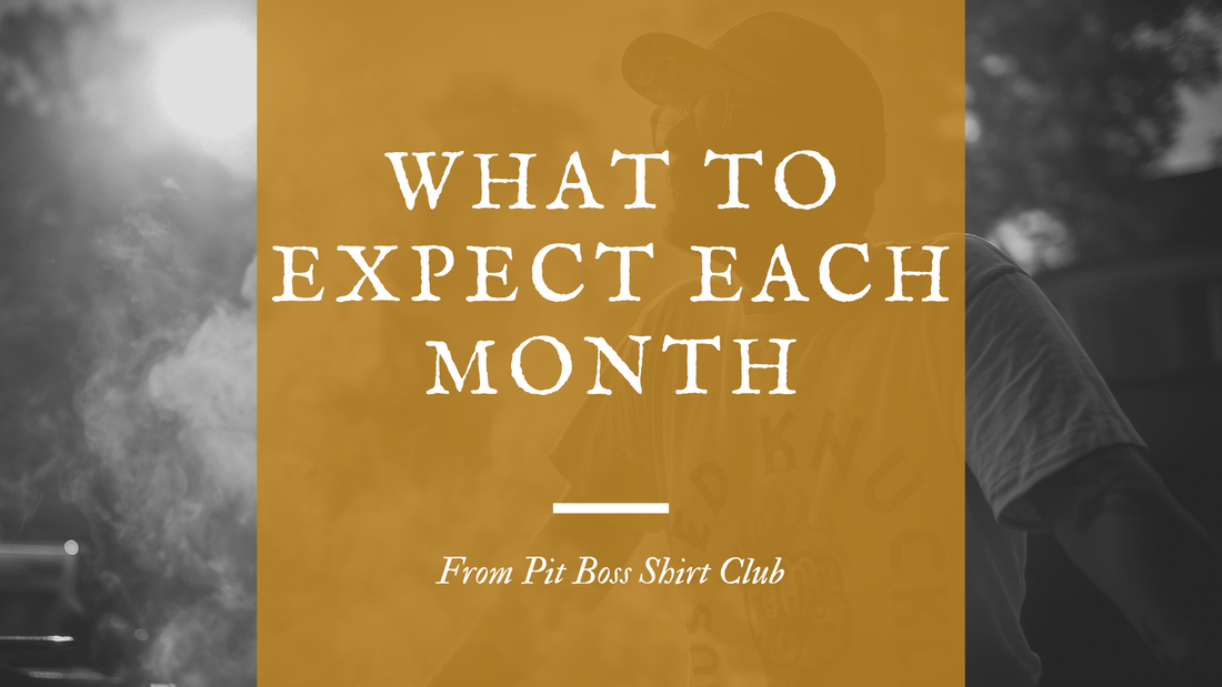 BBQ Shirt of the Month Club: What to Expect Each Month