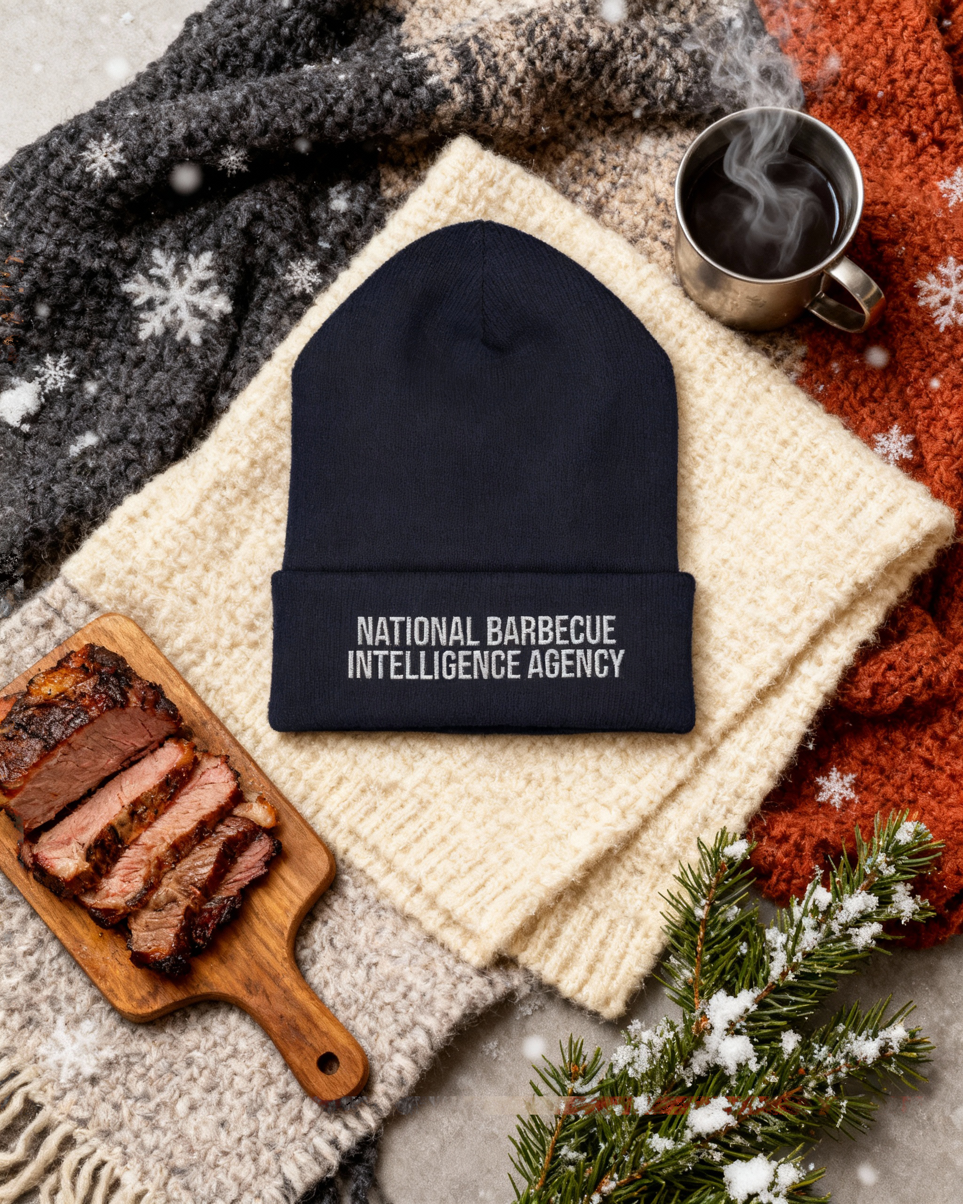 Barbecue Intel Beanie - Pit Boss Shirt Club